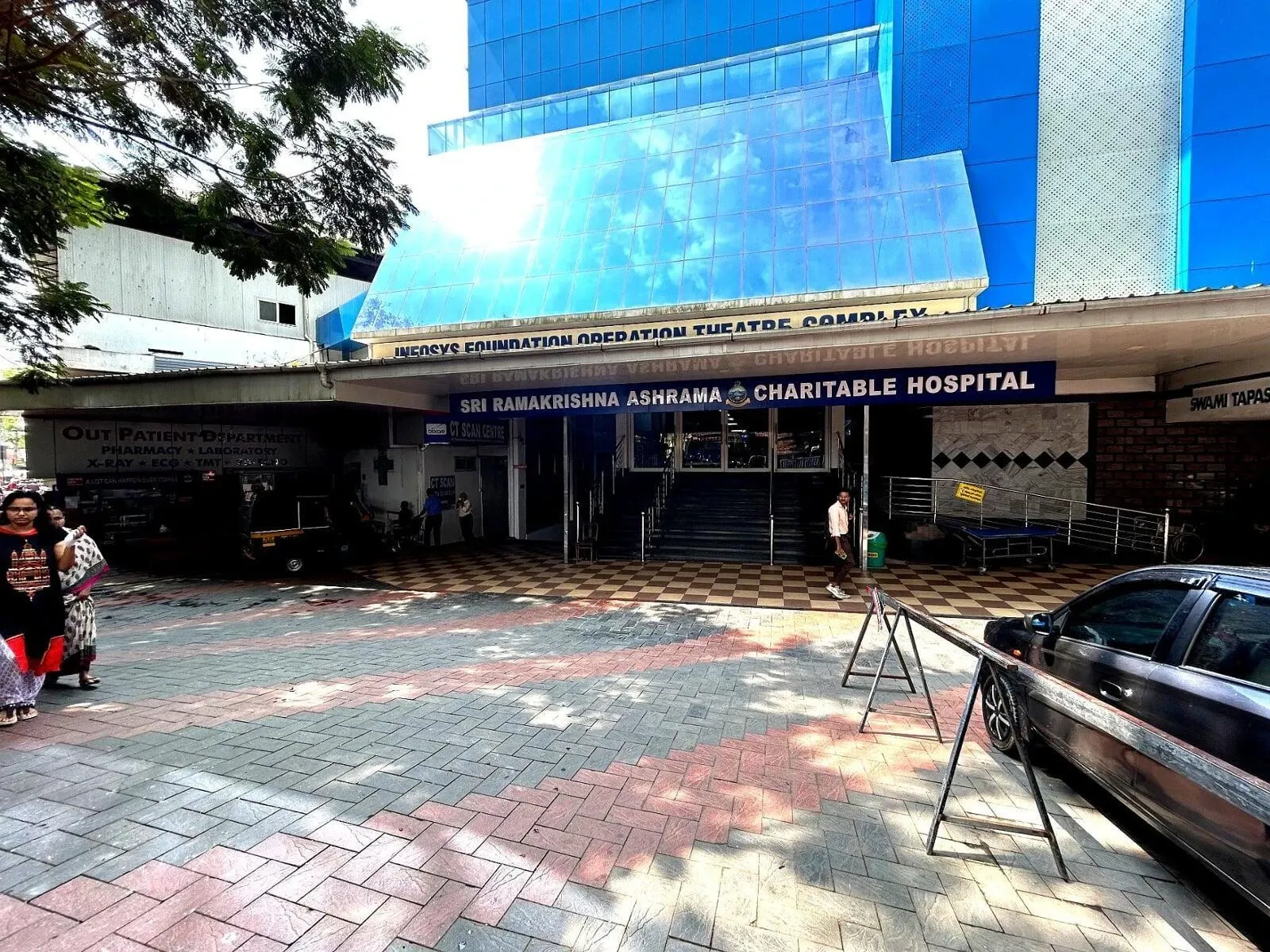 GK Constructions Sri Ramakrishna Ashrama Charitable Hospital Architectural Presentation